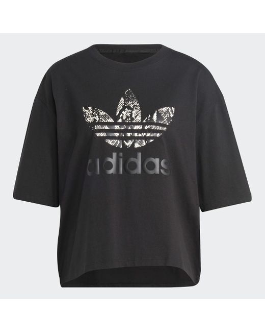 Adidas Black Graphic T-Shirt