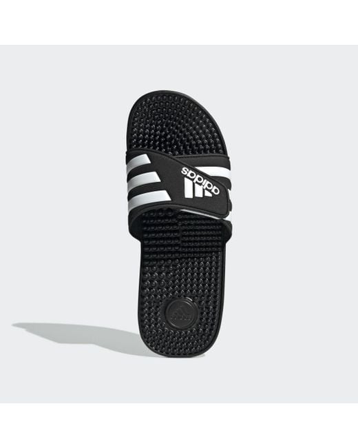 Adidas Black Adissage Slides