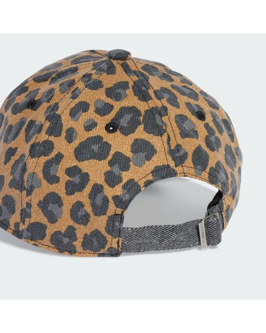 Adidas Multicolor Leopard Baseball Kappe