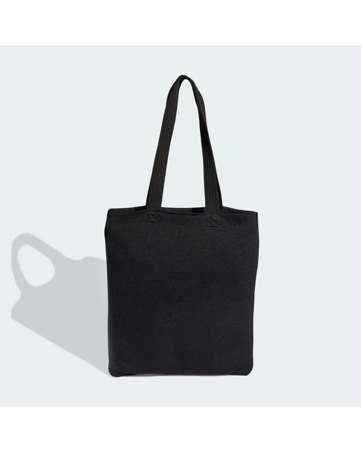 Adidas Black Crochet Tote Bag