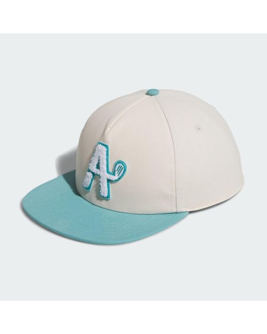Adidas Blue 2025 Summer Commemorative Hat for men