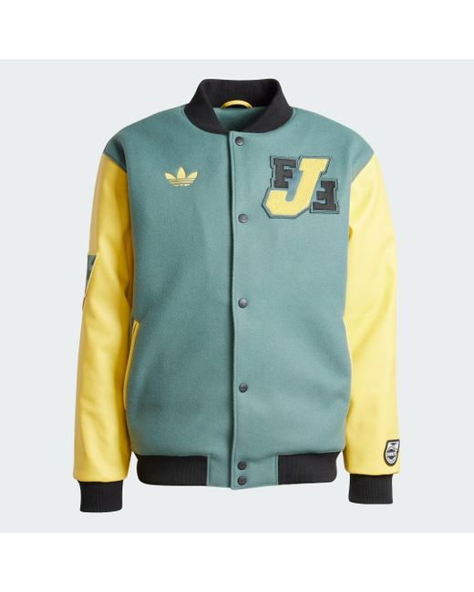 Adidas Blue Jamaka Vrct Originals Jacke – Genderneutral