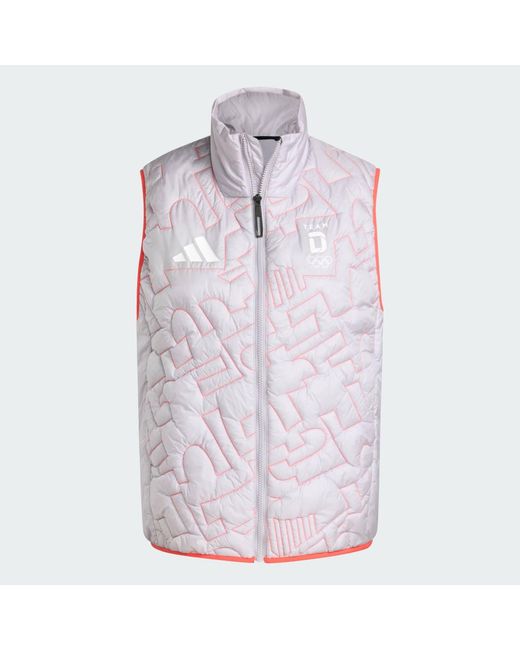 Adidas Gray Team D Primaloft Vest
