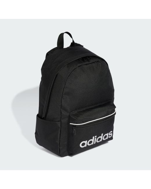 Adidas Black Linear Essentials Backpack