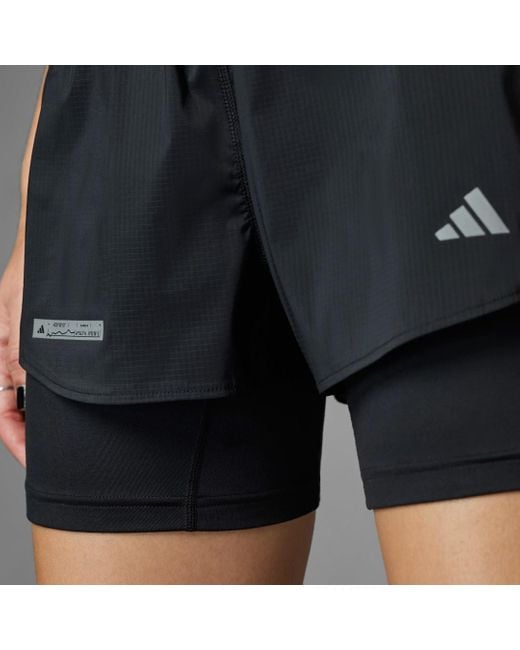 Adidas Green Ultimate Two-In-One Shorts