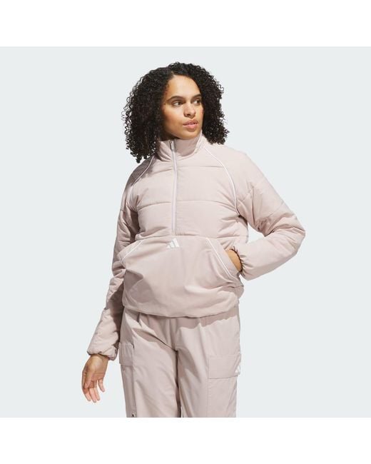 Adidas Multicolor Beyond Twistweave Loose Quarter-Zip Jacket