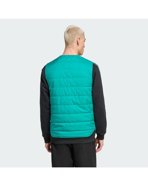Adidas Blue Liverpool Fc Terrace Icons Vest for men