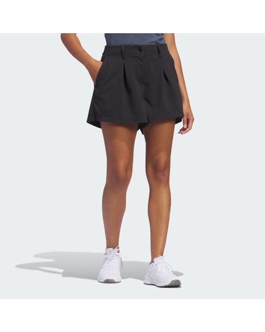 Short Go-To Pleated di Adidas in Blue