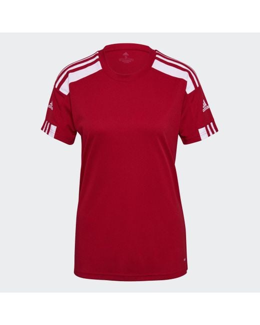 Camiseta Squadra 21 Adidas de color Red