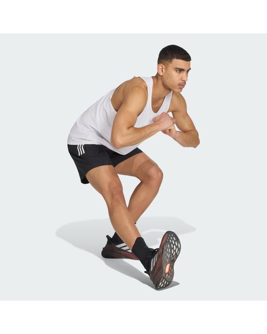 Adidas Black Own The Run Shorts for men