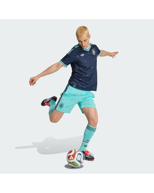 Adidas Blue Germany Shorts for men