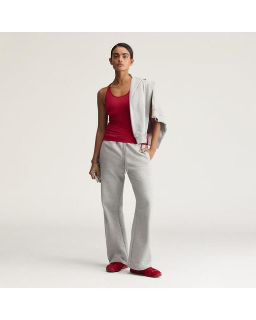 Adidas Red By Stella Mccartney Seamless Yoga Tank Top