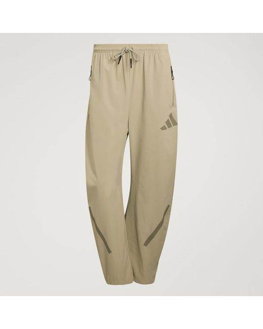 Adidas Black Z.N.E. Woven Tracksuit Bottoms for men