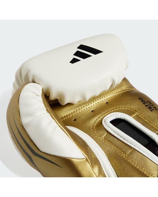 Adidas Metallic Speed Tilt 350 Box Hook-And-Loop Gloves (10Oz)