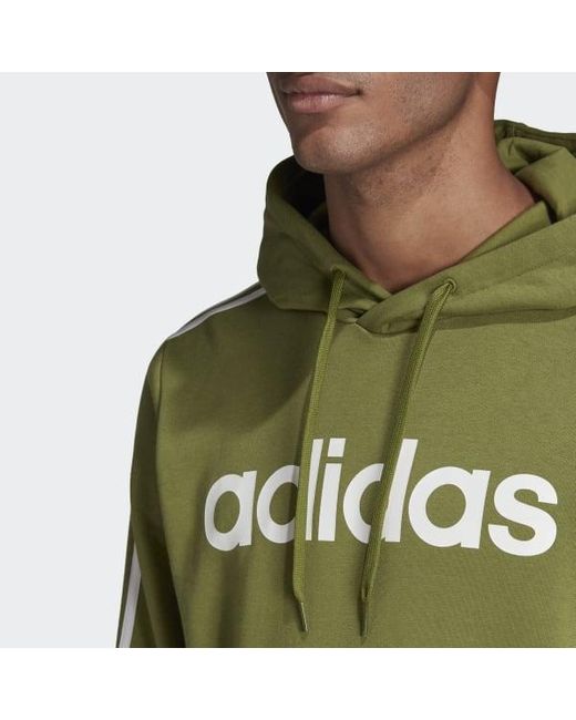 adidas 3 stripe pullover hoodie