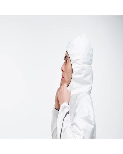 Adidas White Terrex Xperior Light Windweave Jacket for men