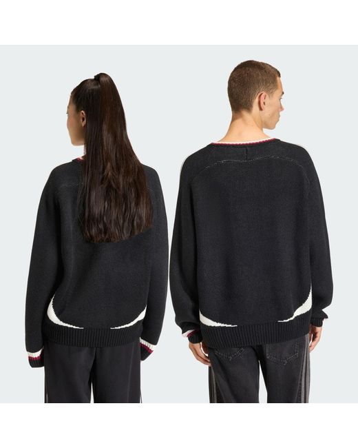 Pullover Adicolor Blokecore di Adidas in Black