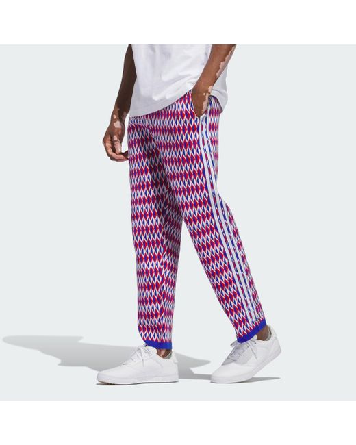 Pantaloni Da Allenamento Adicross Primeknit di Adidas in Purple da Uomo