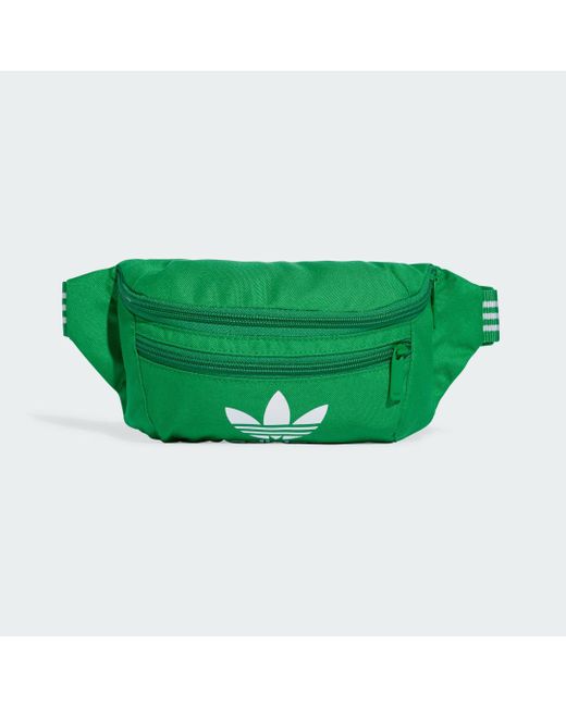 Adidas Green Adicolor Classic Waist Bag