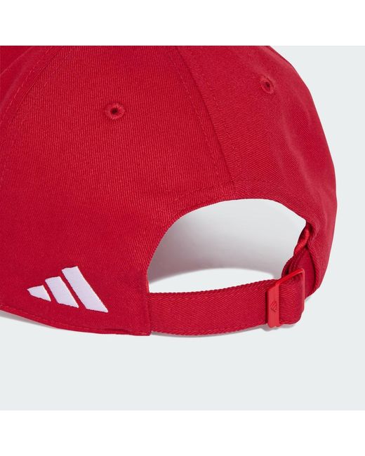 Adidas Red Liverpool Fc Baseball Cap