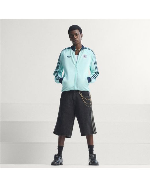 Adidas Blue Germany Originals Track Top for men