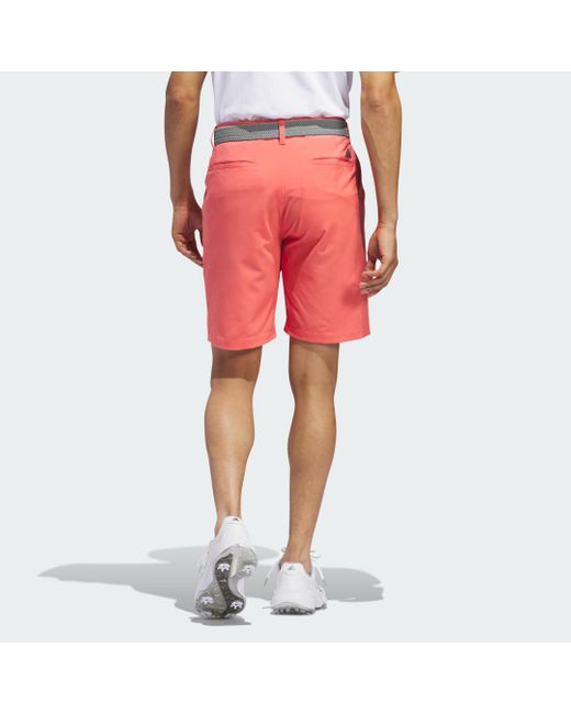 Adidas Red Ultimate365 8.5-inch Golf Shorts for men