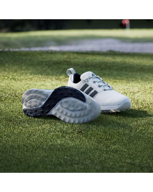 Adidas Blue Adipower 26 Spikeless Golf Shoes