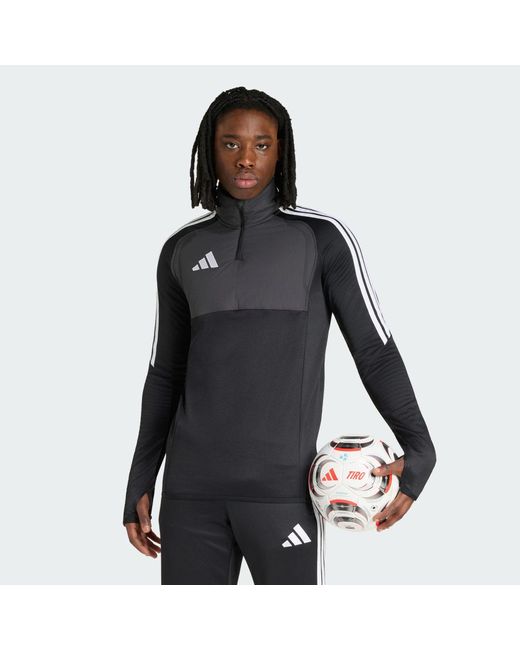 Adidas Black Tiro26 League Winterized Training Top for men