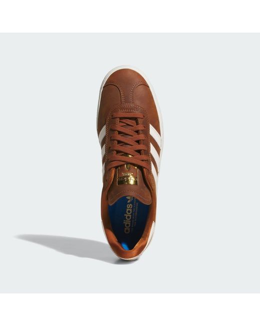 Adidas Brown Gazelle Adv Shoes