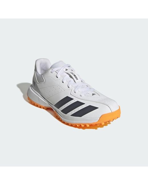 Adidas Blue Howzat Spikeless Cricket Shoes for men
