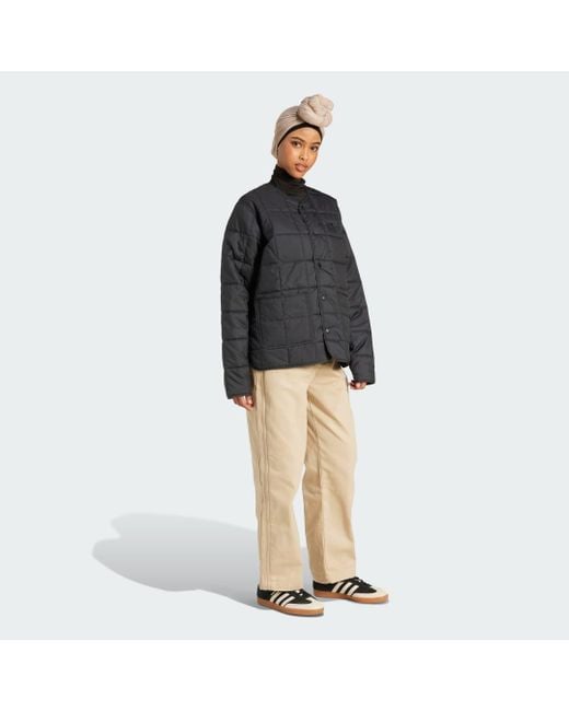 Chaqueta Guateada Essentials Adidas de color Black