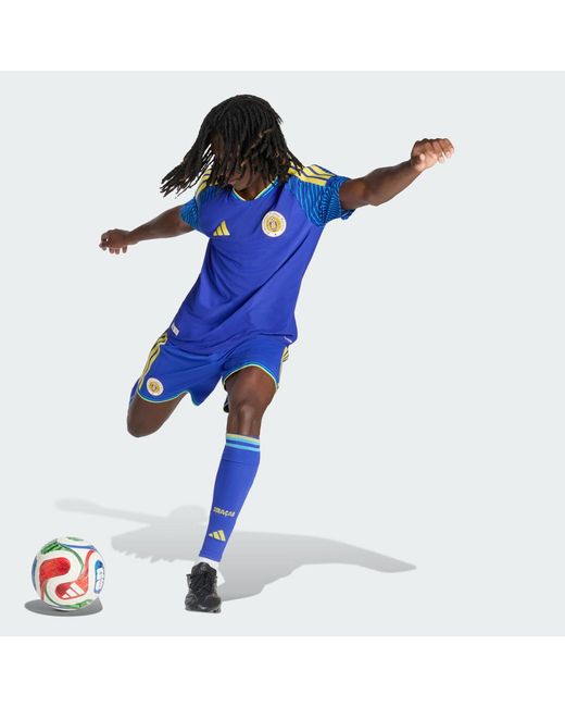 Adidas Blue Curacao 26 Home Authentic Jersey for men