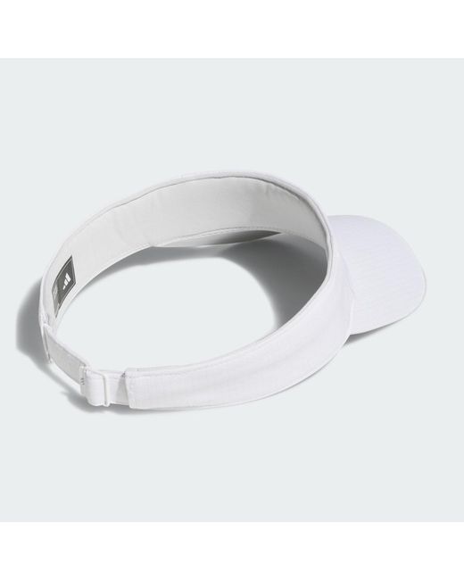Adidas White Tour Visor Headware for men