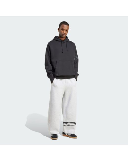 Hoodie Neuclassics di Adidas in Black da Uomo
