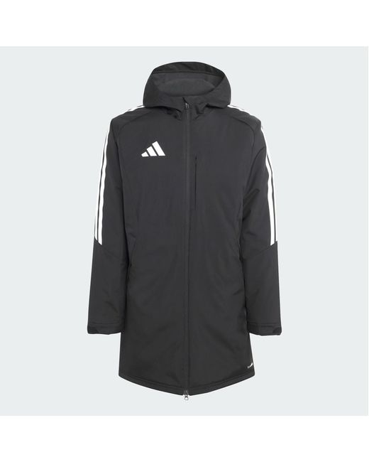 Adidas Black Tiro 26 Stadium Parka for men
