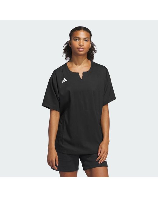 Adidas Black Adizero Dugout Cage Jacket (Gender Neutral)