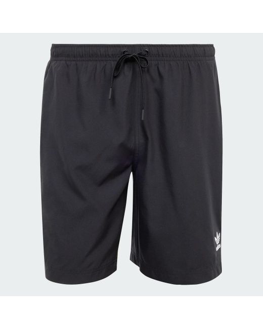 Adicolor 8-Inch Pantaloncini Da Bagno di Adidas in Black da Uomo
