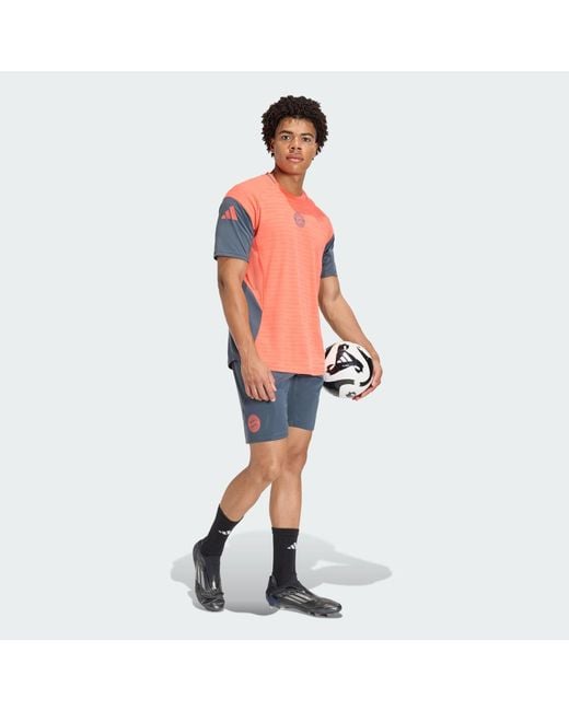 Adidas Orange Fc Bayern 2025/2026 Tiro25 Pro Training Jersey for men