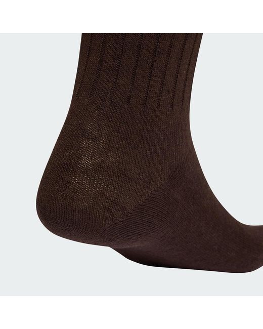 Adidas Originals Green Ribbed Crew Socks 2 Pairs
