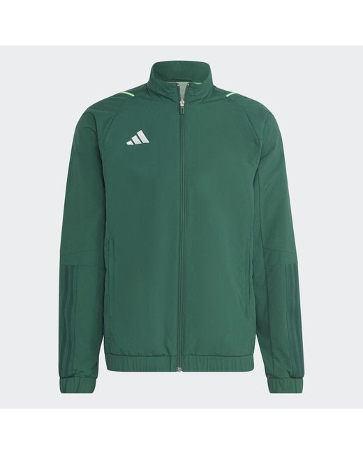Adidas Green Tiro 23 Competition Presentation Jacket for men
