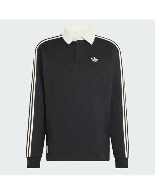 Adidas Black Beckenbauer Wc26 Og Longsleeve Polo Shirt for men