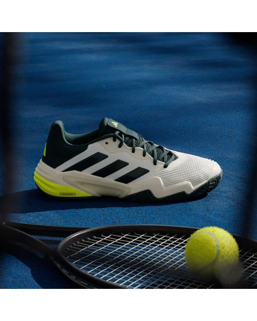 Adidas Blue Barricade 13 Tennis Shoes for men