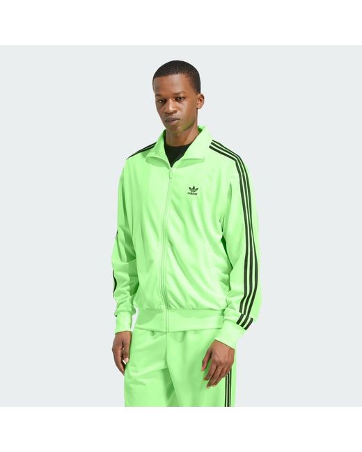 Adidas Green Adicolor Classics Firebird Track Top for men