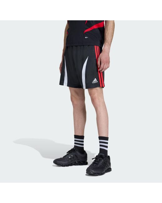 Adidas Blue Teamgeist Adicolor Shorts for men