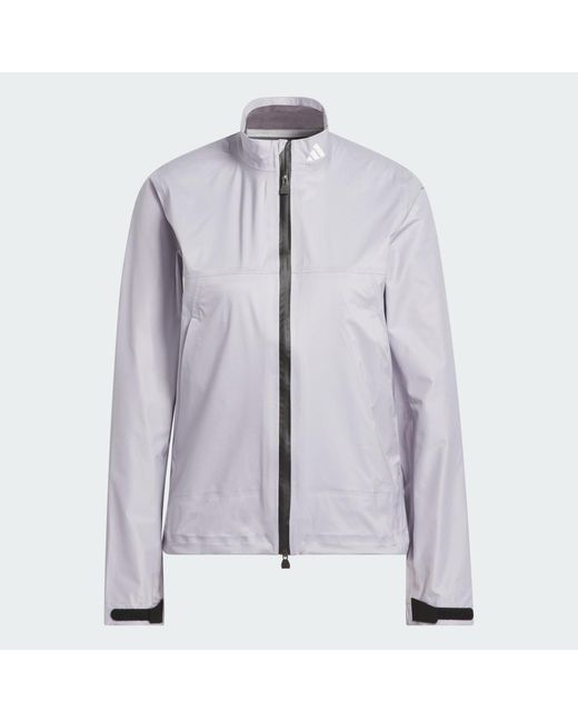Adidas Purple Ultimate365 Tour Climaproof+ Full-Zip Jacket