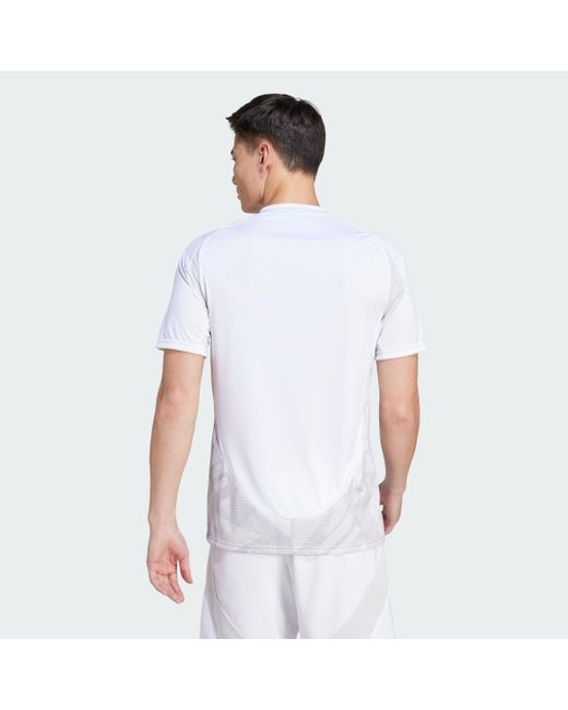 Adidas White Tiro 24 Competition Match Jersey for men