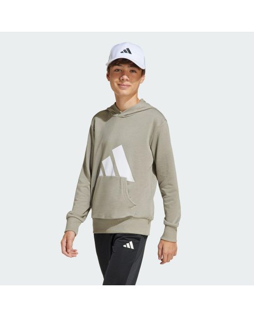 Adidas White New Logo Embroidered Baseball Cap