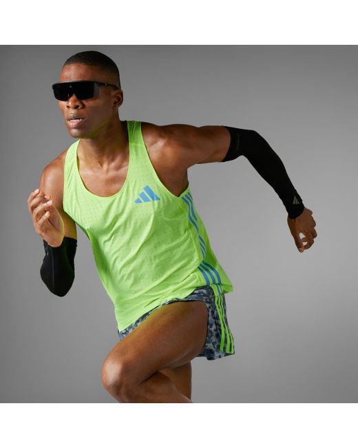 Adidas Green Road To Records Tank Top for men
