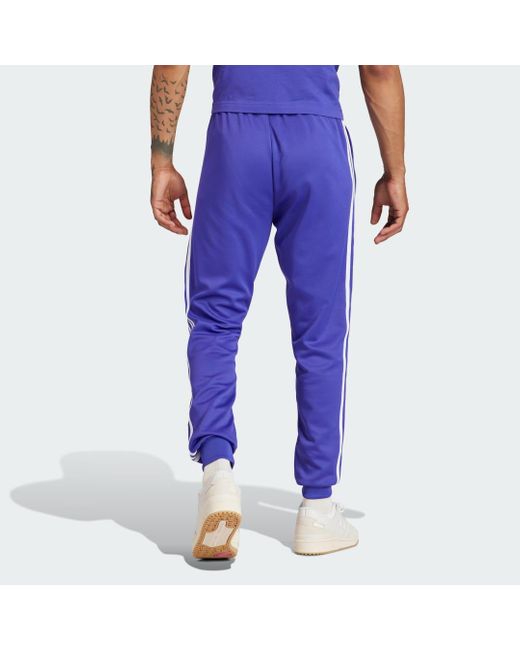 Pantalón SST Adicolor Classics adidas de hombre de color Morado | Lyst