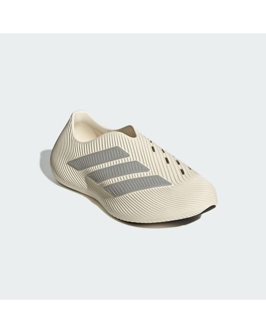 Adidas White Purechill Slides for men